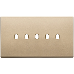 5Mx5 BS Vintage Satin Gold <b>Plate</b> 16.5x9.5x1.4 Wall <b>Switch</b> Cover - Product Image 1
