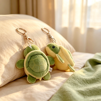 Porte-clés en peluche super doux en coton PP, jouets animaux en peluche pour machine à griffes, certifiés CE, vente chaude en usine