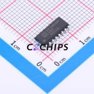 ชิปวงจรรวม SOIC-16 HT74HC595ARZ ของแท้ใหม่ชิปวงจรรวมเปลี่ยนชิ้นส่วนอิเล็กทรอนิกส์ - Product Image 1