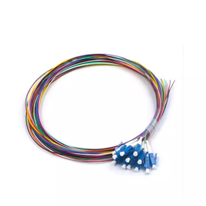 Câble de raccordement à <span class=keywords><strong>fibre</strong></span> optique <span class=keywords><strong>Internet</strong></span> personnalisé 0.9mm 2mm 3mm APC LC/SC/FC SM OM3 OM4 queue de cochon à <span class=keywords><strong>fibre</strong></span> optique 12 couleurs - Product Image 5