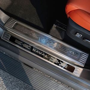 Thiết kế mới xe nội thất thép không gỉ cửa sill tấm cửa sill <span class=keywords><strong>TRIM</strong></span> cho haval H9 phụ kiện <span class=keywords><strong>2025</strong></span> - Product Image 2