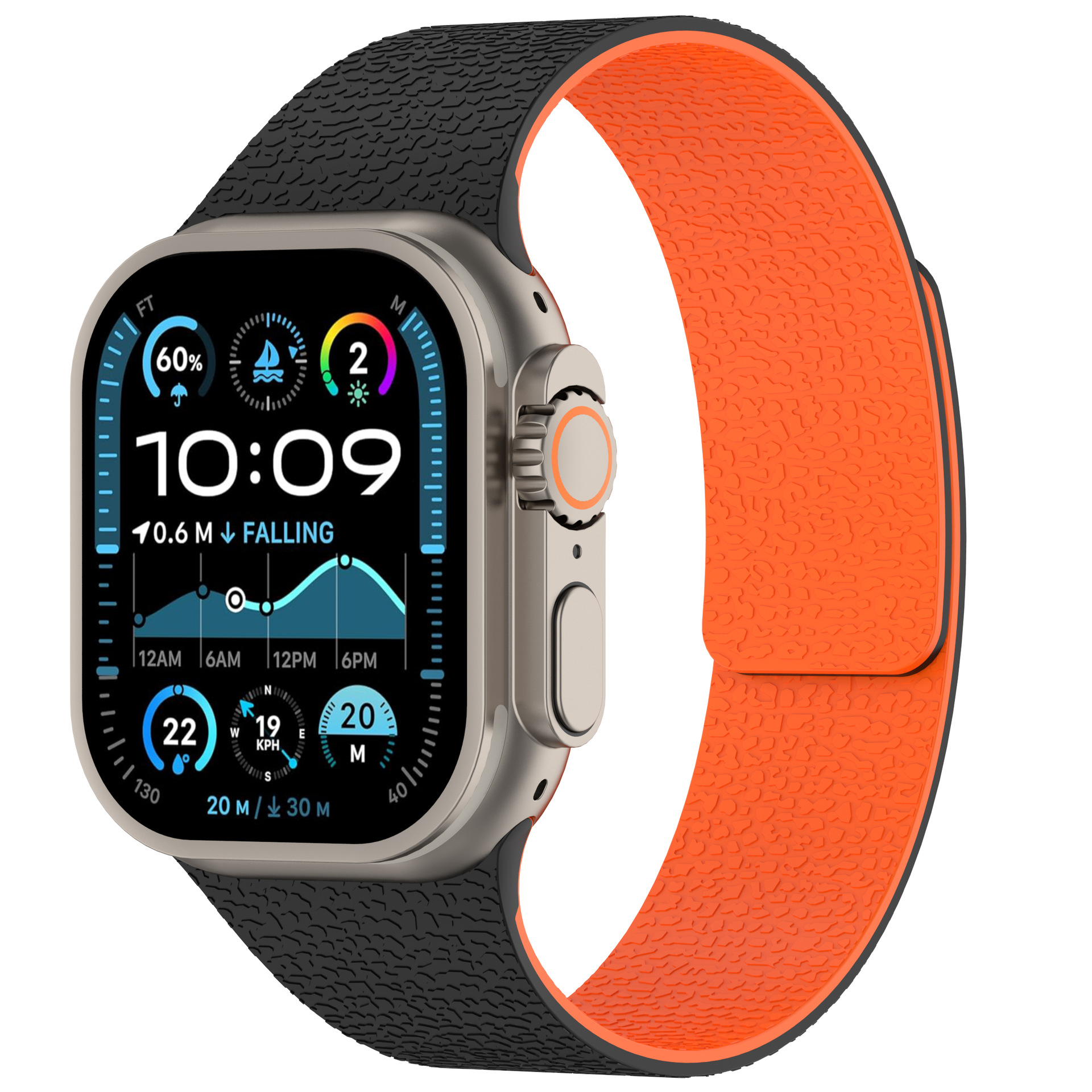 Noir orange
