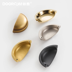 DOOROOM продает цельные латунные ручки для шкафа золотые роскошные мебельные ручки роскошные ручки для ящиков - Product Image 1