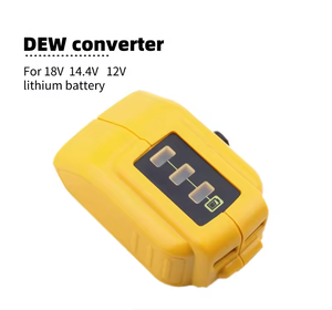 Adaptador DCB091 con salida de 12V CC e interfaz USB de 5V para Dewalts Adaptador de cargador de fuente de alimentación USB recargable de 20V - Product Image 6
