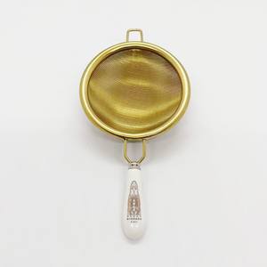 המפעל לספק ישיר נירוסטה תה מסננת infuser מסנן תה רשת משפך עמיד תה מתכת עמיד - Product Image 3