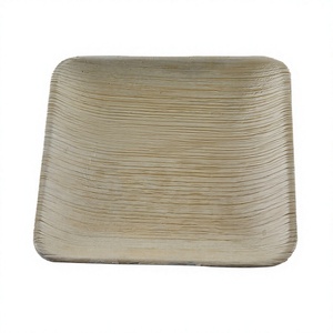 6 Inch flat Square Wood Serving Tray With Croissants Cookies Muffins Cinnamon Rolls Bakery Dessert <b>Platter</b> For Takeaway - Product Image 4