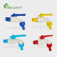 Vente directe usine – Robinets en plastique personnalisables OEM, couleur au choix, pour cuisine et usage extérieur, anti-corrosion, légers, plomberie murale