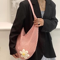 Nouvel Arrivage Été – Sac à Bandoulière Tressé Grande Capacité pour Femme, Sac Fourre-tout Tendance à Porter à l'Épaule ou sous le Bras, Idéal Plage et Sable