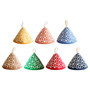 Couvre-poignée de pot brodé de style japonais avec capuchon isolant thermiquement pour pots en argile et en fer 9x12cm - Product Image 5