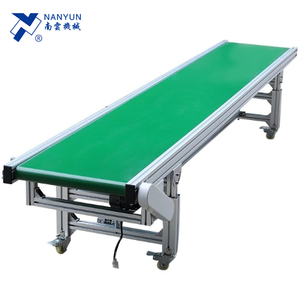 Özel yeşil PU Pvc kauçuk montaj hattı konveyör ayarlanabilir hız paslanmaz çelik bant konveyör rulo - Product Image 5
