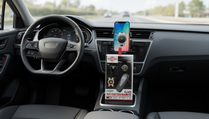 Supporto Magnetico Multifunzione per Telefono da Cruscotto QUBEE CJ-23 - Product Image 2