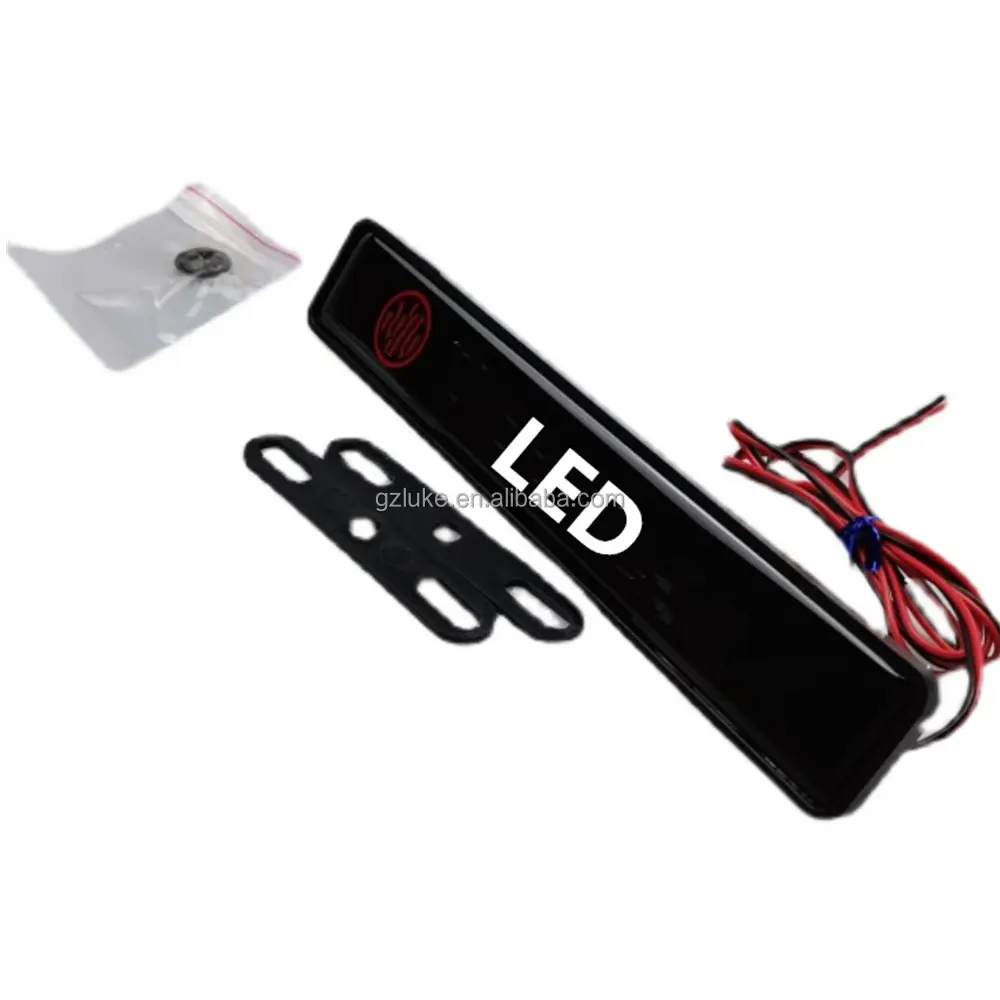 Universal LED Light Car Front Grille Badge 12V Illuminated Decal Custom LOGO