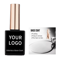 Base de vernis à ongles inodore de haute qualité, écologique et très brillante