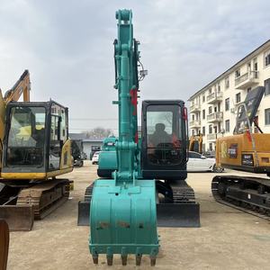 <span class=keywords><strong>Mini</strong></span>-excavatrices d'occasion Kobelco 60 SK60 SK60-8 de 6 tonnes avec pince hydraulique, origine Japon, à vendre - Product Image 1