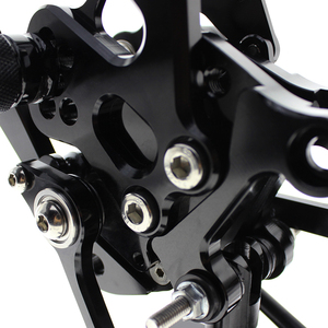 FXCNC Cnc Có Thể Điều Chỉnh Xe Máy Rearset Nhôm Foot Pegs Rearset Cho 08 Honda Cbr <span class=keywords><strong>600</strong></span> Rr Rearset Pegs - Product Image 6