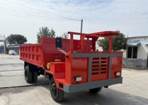 Caminhão Basculante HaoHan para Mineração Subterrânea: Veículo de Remoção de Minério em Túneis, Veículo de Transporte sobre Rodas, Motor, Caixa de Câmbio e Rolamentos - Product Image 3