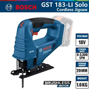 Seghetto Alternativo Elettrico Professionale Bosch GST 183-LI Brushless 18V, Utensile Multifunzione per Lavorazione del Legno Senza Batteria - Product Image 1