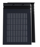 Tuile solaire monobloc BIPV Système de tuile solaire intégrée 12W
