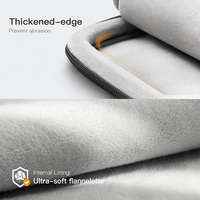 Sac à main pour ordinateur portable élégant et durable de 14 pouces et 16 pouces pour MacBook Windows - Léger, imperméable, antichoc, design portable à bandoulière