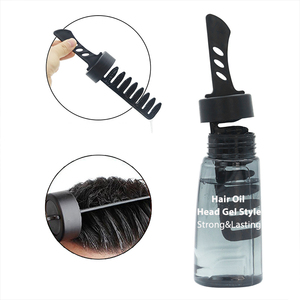 Huati Sifuli Private Label Natural Vegan Non grasso rinfrescante asciugatura rapida Lasting Men Hair Gel Styling Wax <span class=keywords><strong>con</strong></span> pettine - Product Image 4