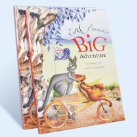 Service d'impression de livres de bandes dessinées pour enfants avec reliure parfaite, couverture rigide en carton, impression personnalisée en usine en Chine