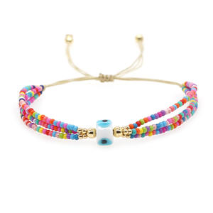 Braccialetto Multistrato Bohémien Colorato Ximang per Donne Charm Occhio <span class=keywords><strong>Gioielli</strong></span> Artigianali di Moda 2026 Perline - Product Image 6