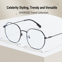Lunettes hexagonales photochromiques pour femmes et hommes, verres de transition, protection UV, vente en gros OEM