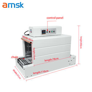 BS-4035 Étiqueteuse tunnel à <span class=keywords><strong>manchon</strong></span> rétractable automatique à chaîne haute efficacité pour bouteilles en plastique et films <span class=keywords><strong>PVC</strong></span>, pour l'emballage de produits alimentaires et de boissons - Product Image 6