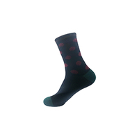 Meilleure vente mi-mollet épais laine/acrylique décontracté femmes chaussettes d'hiver chaud tricoté avec motif de points pour l'exportation