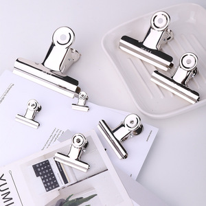 Deli Binder Clips 38mm Metallic Stainless Steel Office Paper Clips For Documents And Files - Product Image 1