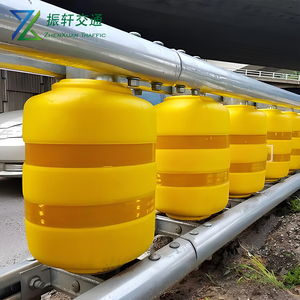 Barrières de rouleau de double seau d'EVA garde-corps en caoutchouc anti-corrosif de collision - Product Image 4