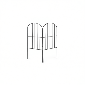 Valla Arqueada de Alambre de Hierro para Jardín, 12.59' X 23.93', Rejilla Resistente a la Oxidación, Estilo Moderno, Decoración para Exteriores - Product Image 1