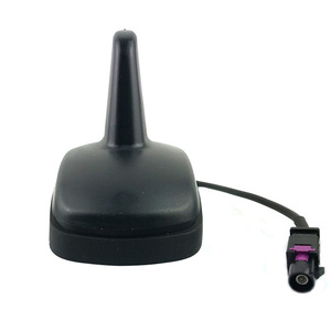Antena de aleta de tiburón para techo de coche Volkswagen, plástico negro, impedancia de 50 ohmios, accesorio decorativo - Product Image 3