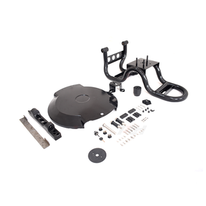 Convient pour W464 <span class=keywords><strong>4x4</strong></span> Housse de Roue de Secours avec Support pour <span class=keywords><strong>Mercedes</strong></span>-Benz <span class=keywords><strong>Classe</strong></span> <span class=keywords><strong>G</strong></span> G550 G5504x4 G63AMG G65AMG Accessoires Kit Carrosserie - Product Image 2