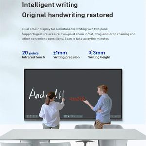 Tableau blanc interactif intelligent de 65 pouces pour l'apprentissage numérique et la formation, utilisation en intérieur, fournisseur OEM - Product Image 4