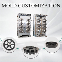 Piezas de Inyección de Plástico de Microplástico de Excelente Calidad de Fabricación, Piezas de Plástico ABS, Piezas de Extrusión de Plástico