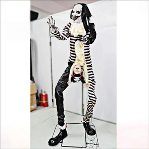 Grand accessoire de <span class=keywords><strong>clown</strong></span> électrique à induction pour Halloween, avec lumière et son, pour maison hantée ou <span class=keywords><strong>bar</strong></span> - Product Image 4