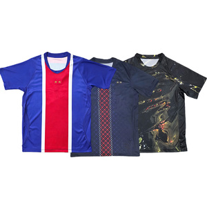 Maillot de football respirant 100 % polyester 2026 2 étoiles Back2Back, personnalisable avec nom et numéro <span class=keywords><strong>PSG</strong></span>, j'aime la Tour Eiffel de Paris - Product Image 4