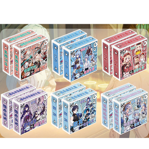 Genshin Impact Xiao Venti Zhong Li Collect Cartoon Comic con Wholesale Anime puzzle gift box Fan gifts