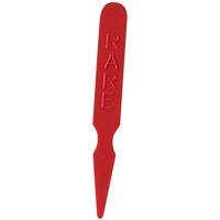 Marqueur de steak en plastique jetable coloré pour les restaurants Steakhouses BBQ