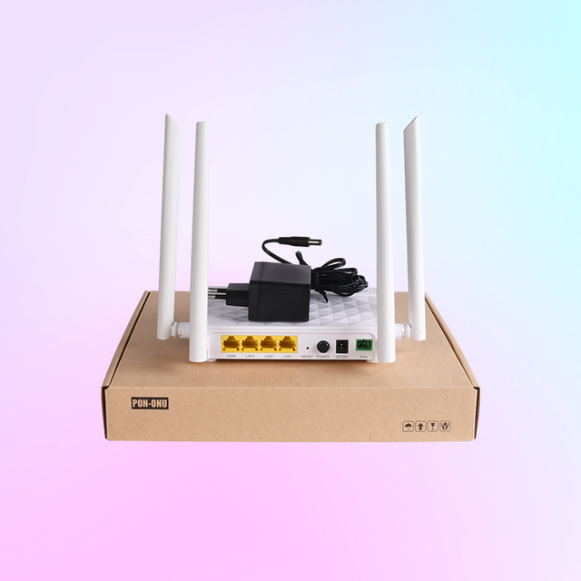 BT-PON BT-769XR FTTH GPON ONU Wireless Router WiFi5 Gigabit 4GE Dual Band 2.4G 5.8G 1 USB 1 Year Warranty