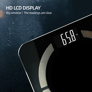LCD 디스플레이 CE Rohs 전자 연결 규모 디지털 Tuya 스마트 App 무선 목욕 체지방 저울 - Product Image 2