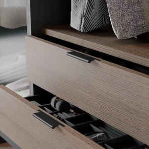 Minimalist Style Aluminum Alloy Embedded Furniture Handles Invisible Edge Pulls for Wardrobe Cabinet Drawer &amp; Shoe Cabinet - Product Image 2