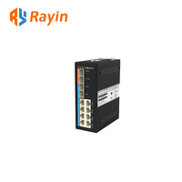Commutateur Ethernet industriel d'entreprise L2 mixte multi-Gigabit Cloud Managed 8xGE RJ45+2x10G SFP++2x2.5G SFP avec garantie de 5 ans