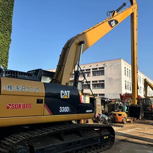 รถขุดมือสอง Caterpillar 330D รุ่นขายดีที่สุด ของแท้ พร้อมอุปกรณ์ครบชุด สีเดิมจากโรงงาน มีสินค้าในสต็อก ใช้เครื่องยนต์ Cummins - Product Image 3