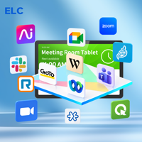 Tableta para Sala de Reuniones POE con Pantalla Táctil de 10 Puntos, API Abierta, Compatible con Varias Software de Programación de Reuniones