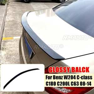 Alerón Trasero para Benz W204 Clase C C180 C200L C63 2008 2009 2010 2011 2012 2013 2014 MK7.5 MK5 MK6, Alerón para Ventana Trasera - Product Image 1