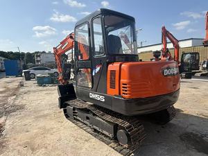 Excavatrices de petite taille DOOSAN DH55 DH60 DX60 5 tonnes 6 tonnes 6 tonnes d'occasion excavatrices sur chenilles à vendre - Product Image 5