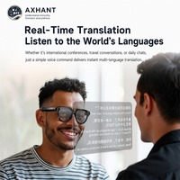 Lunettes Intelligentes à Technologie IA en Promotion avec Caméra HD Intégrée, Fonction Photo et Vidéo, Casque Portable Moderne
