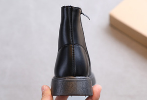 <span class=keywords><strong>Botas</strong></span> Cortas de PU para Niñas, Zapatos de Moda para Niños, Impermeables, Antideslizantes, <span class=keywords><strong>Botas</strong></span> de <span class=keywords><strong>Invierno</strong></span> para Niñas Pequeñas, <span class=keywords><strong>Botas</strong></span> de Algodón para Bebés - Product Image 4
